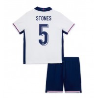 England John Stones #5 Hjemmedraktsett Barn EM 2024 Kortermet (+ Korte bukser)